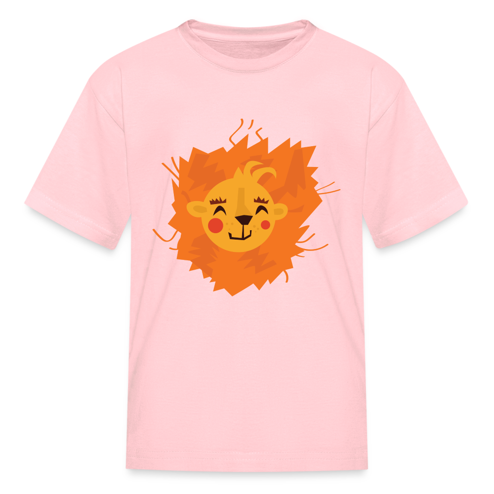 Kids' Lion T-Shirt - pink