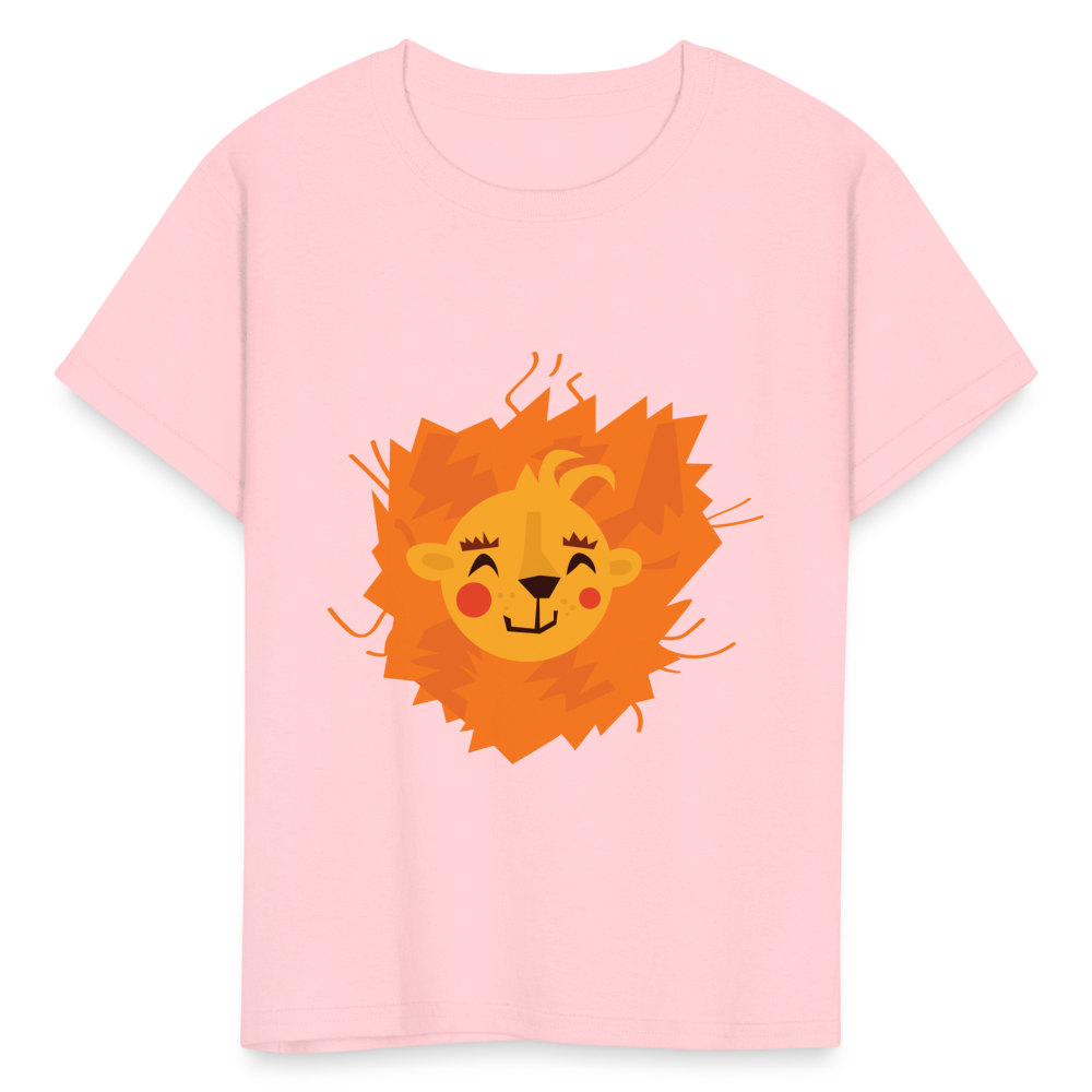 Kids' Lion T-Shirt - pink