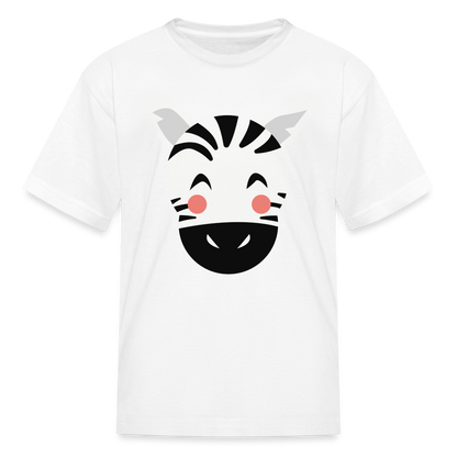 Kids' Zebra T-Shirt - white