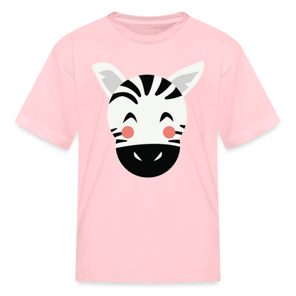 Kids' Zebra T-Shirt - pink