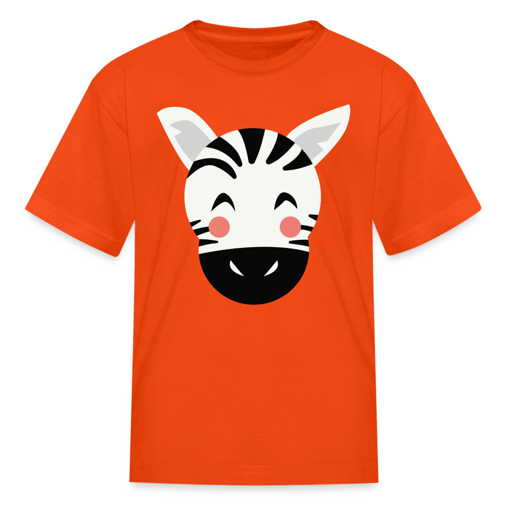 Kids' Zebra T-Shirt - orange