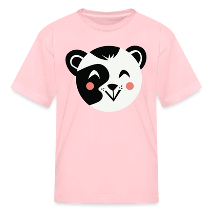 Kids' Panda T-Shirt - pink