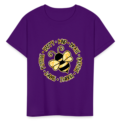 Kids' Bee T-Shirt - purple