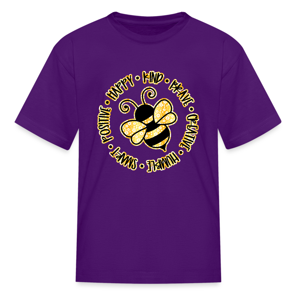 Kids' Bee T-Shirt - purple