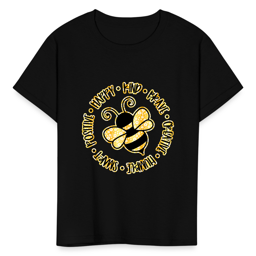 Kids' Bee T-Shirt - black