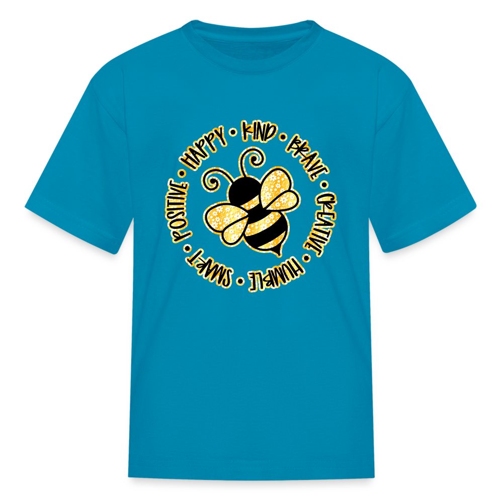 Kids' Bee T-Shirt - turquoise