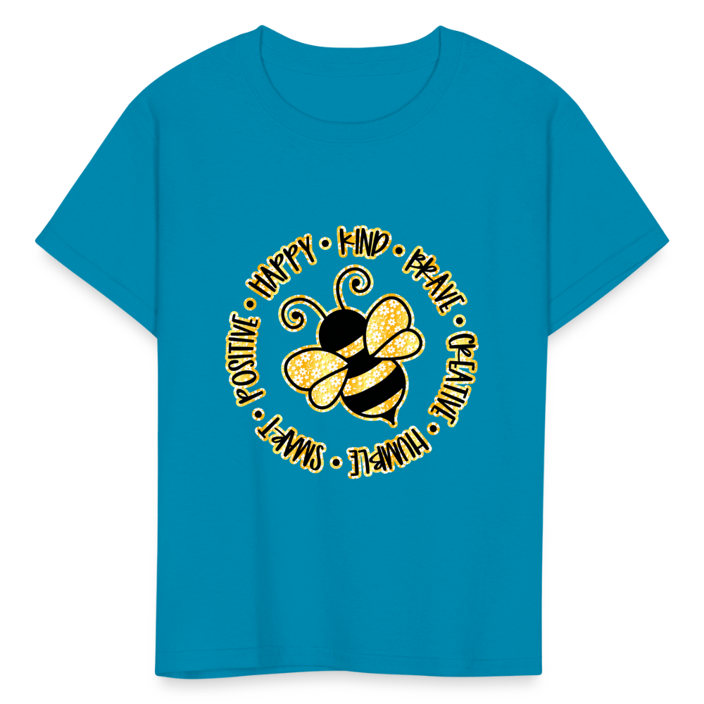 Kids' Bee T-Shirt - turquoise