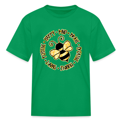 Kids' Bee T-Shirt - kelly green