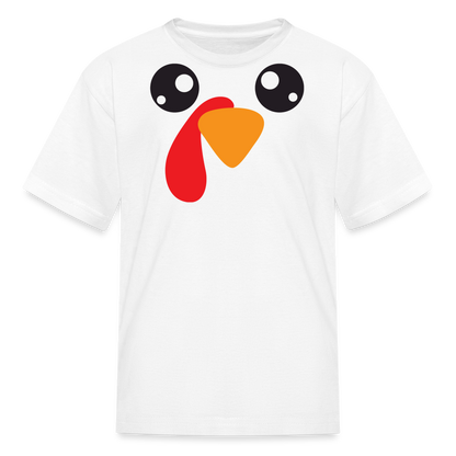 Kids' Chicken T-Shirt - white