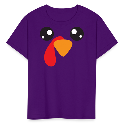 Kids' Chicken T-Shirt - purple