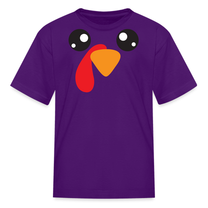 Kids' Chicken T-Shirt - purple