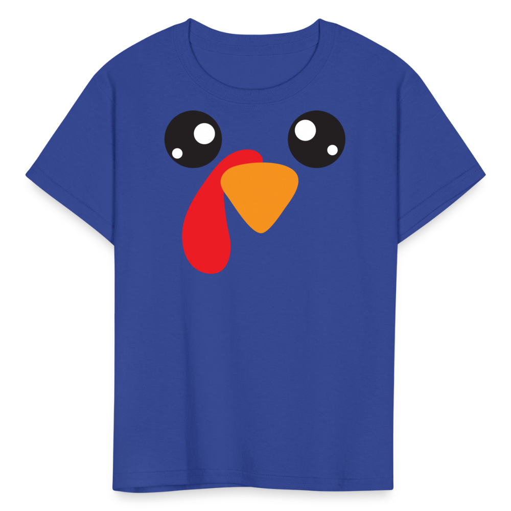 Kids' Chicken T-Shirt - royal blue