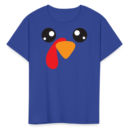 Kids' Chicken T-Shirt - royal blue