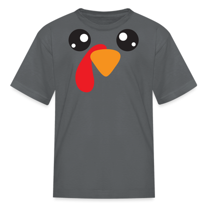 Kids' Chicken T-Shirt - charcoal