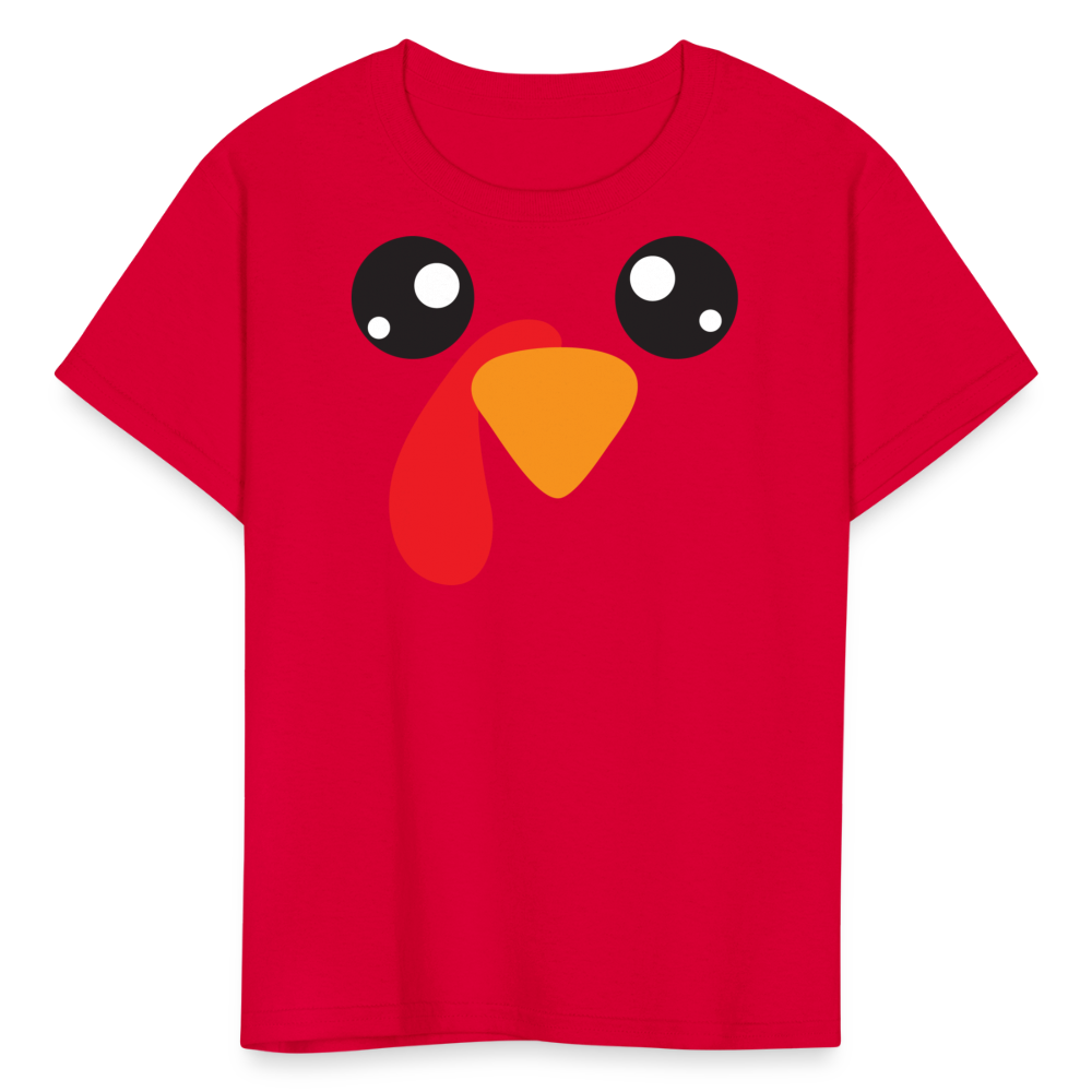Kids' Chicken T-Shirt - red