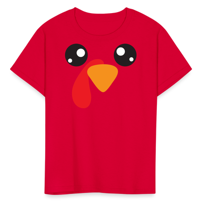 Kids' Chicken T-Shirt - red