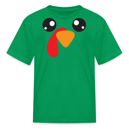 Kids' Chicken T-Shirt - kelly green