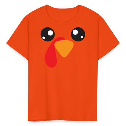 Kids' Chicken T-Shirt - orange