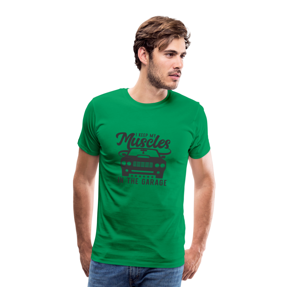 Men's Muscles Premium T-Shirt - kelly green
