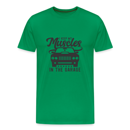 Men's Muscles Premium T-Shirt - kelly green