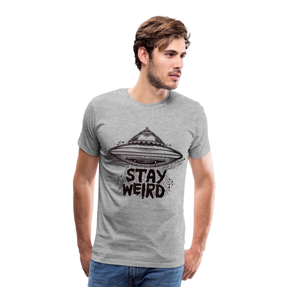Men's Weird Premium T-Shirt - heather gray