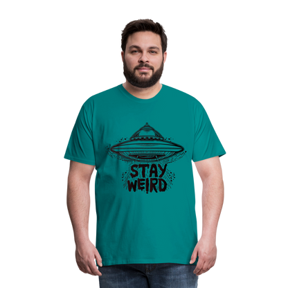 Men's Weird Premium T-Shirt - teal
