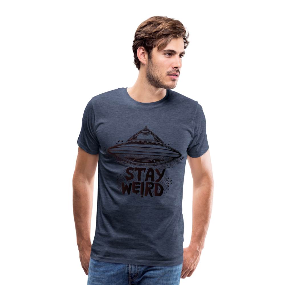 Men's Weird Premium T-Shirt - heather blue