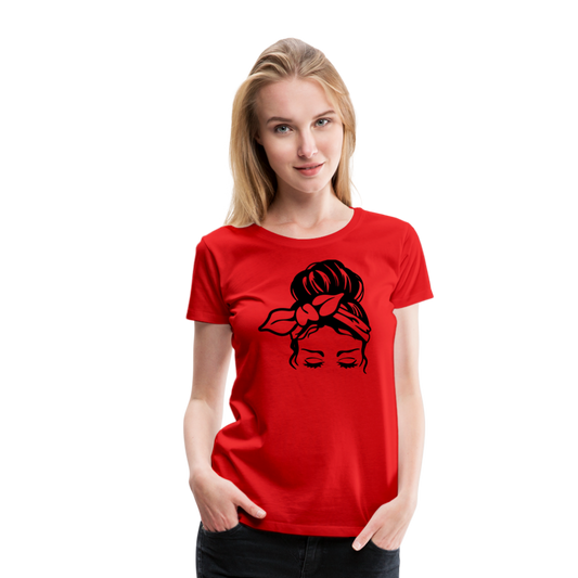 Women’s Bandana Premium T-Shirt - red