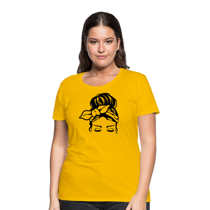 Women’s Bandana Premium T-Shirt - sun yellow
