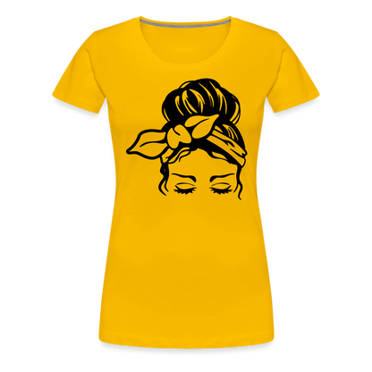 Women’s Bandana Premium T-Shirt - sun yellow