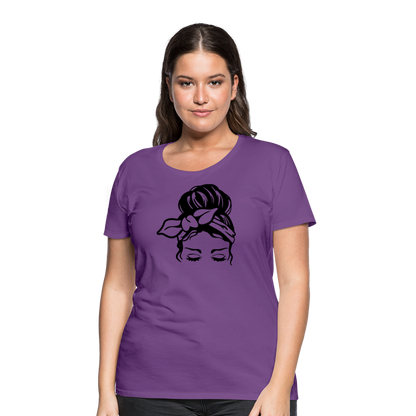 Women’s Bandana Premium T-Shirt - purple