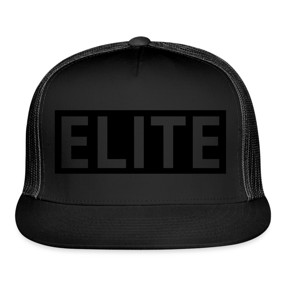 Elite Trucker Cap - black/black