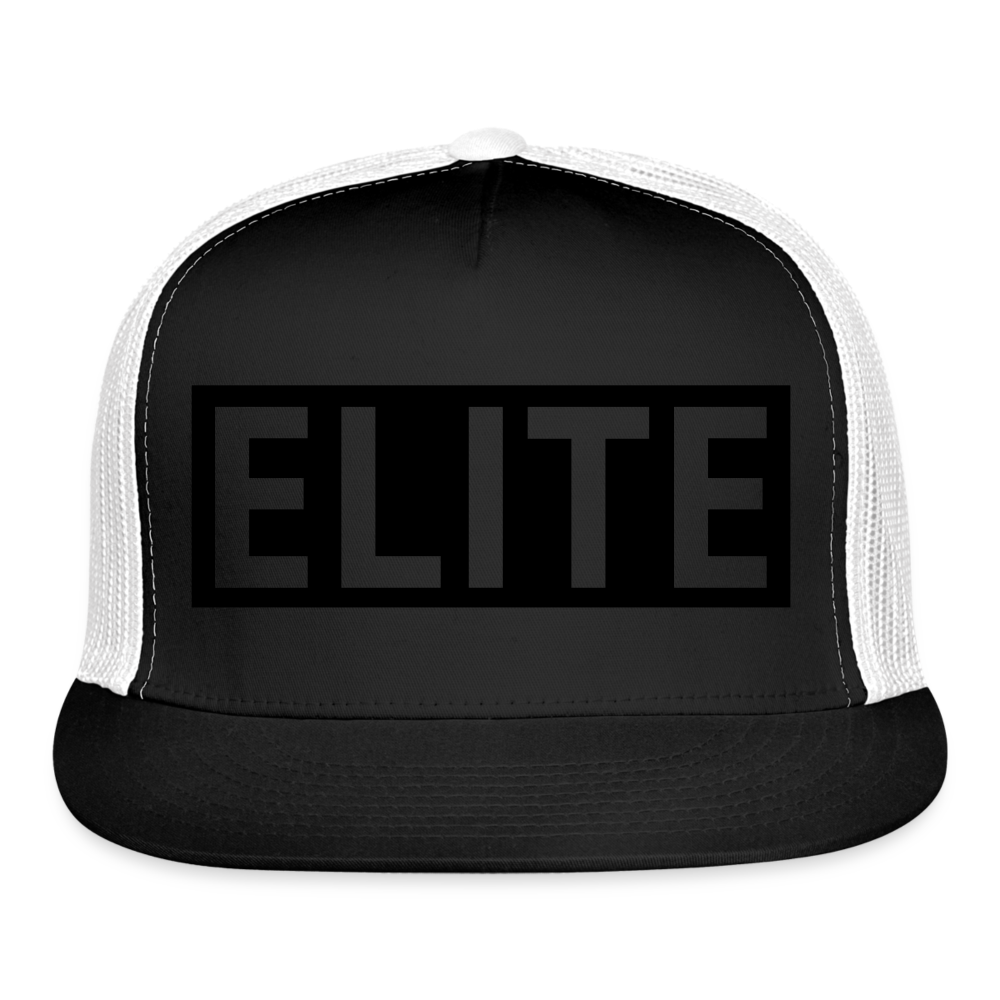 Elite Trucker Cap - black/white