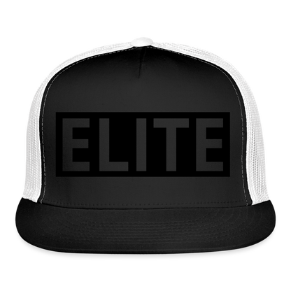 Elite Trucker Cap - black/white