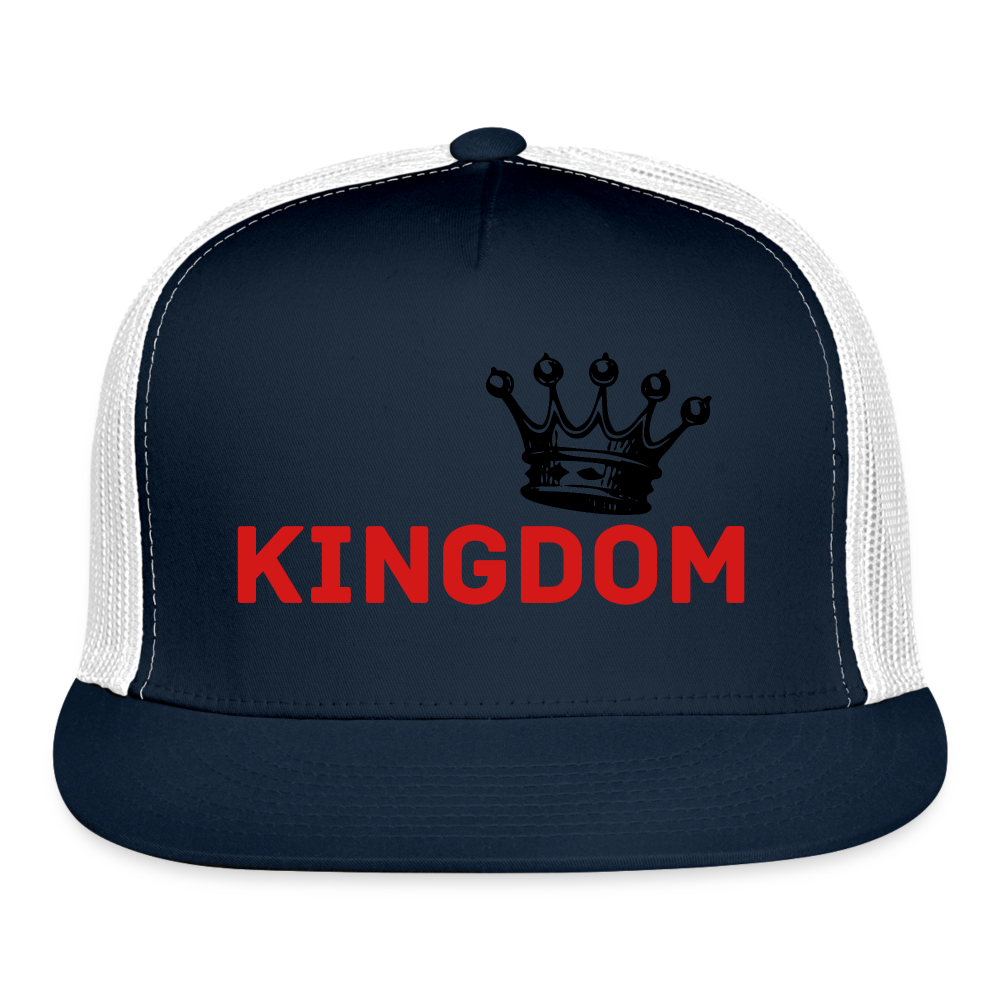 Kingdom 2 Trucker Cap - navy/white