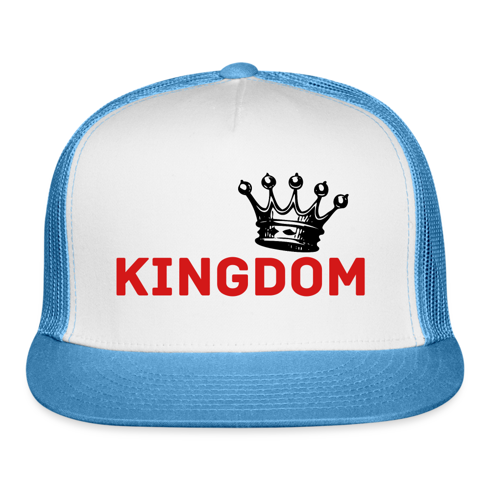 Kingdom 2 Trucker Cap - white/blue