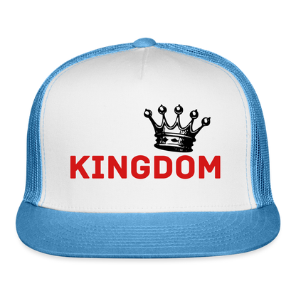 Kingdom 2 Trucker Cap - white/blue