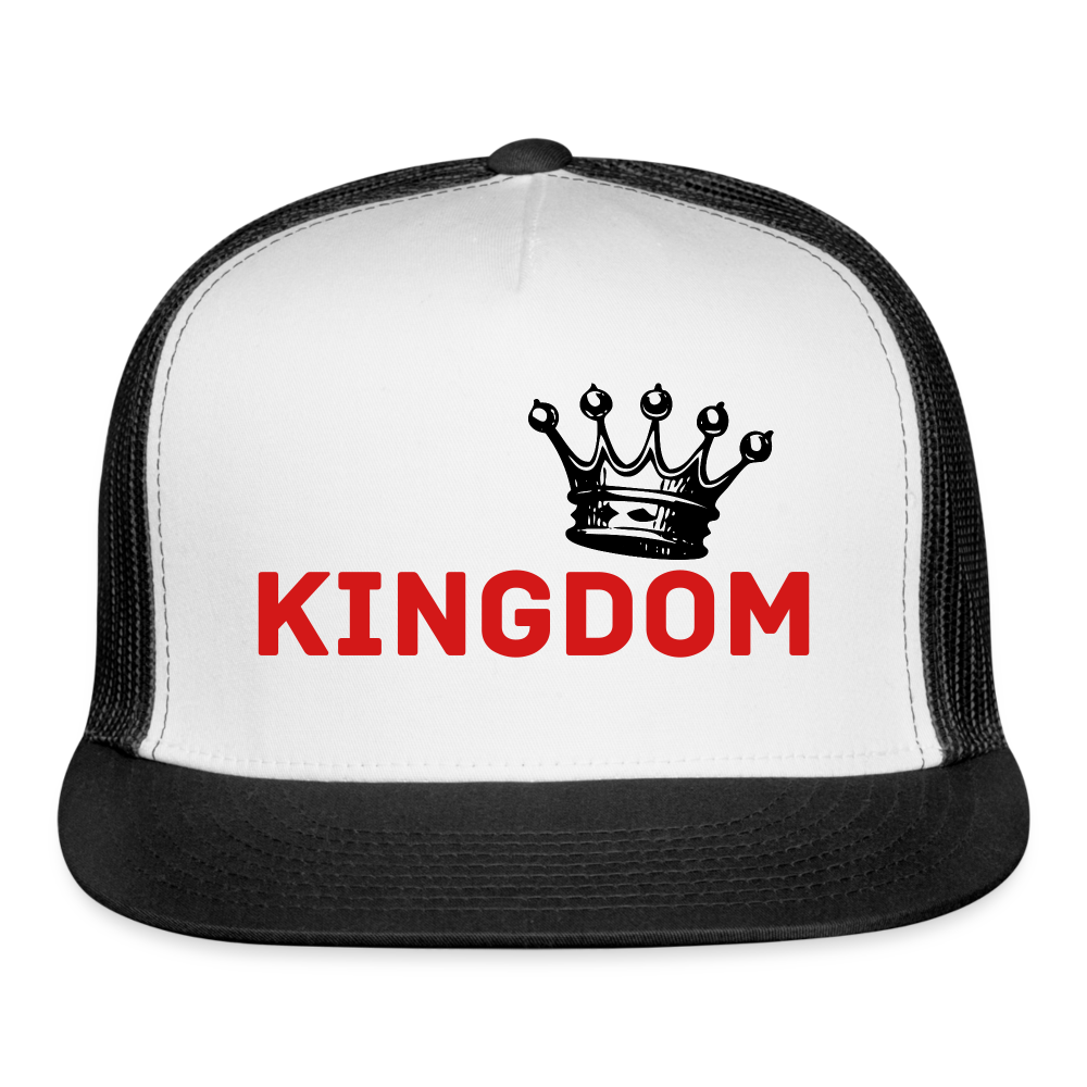 Kingdom 2 Trucker Cap - white/black