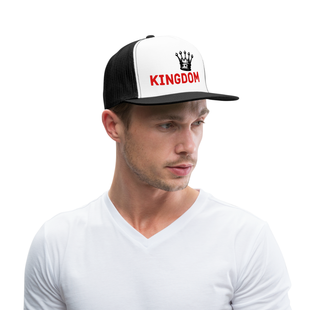 Kingdom 2 Trucker Cap - white/black