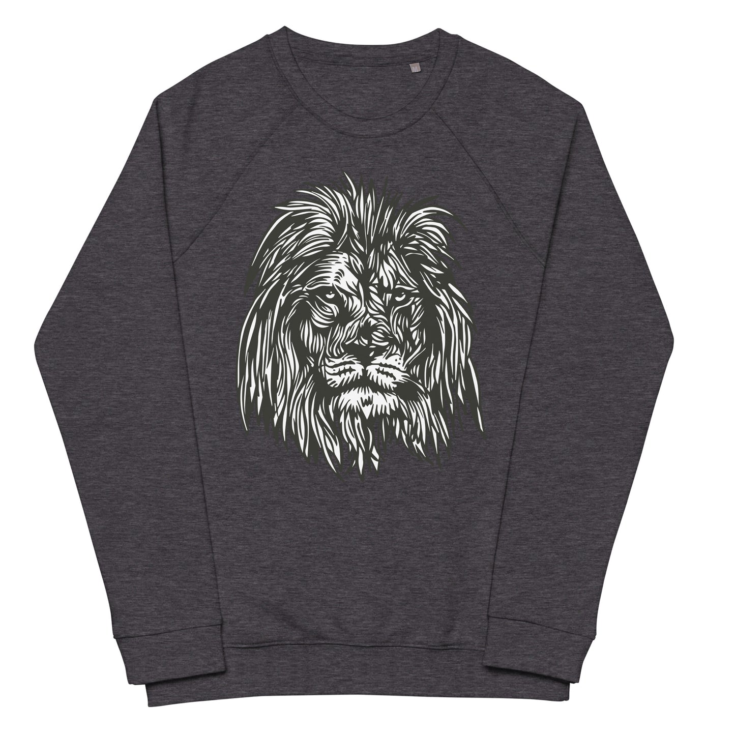 King of the Jungle raglan sweatshirt