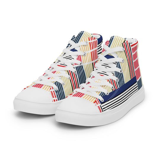 Women’s Lines high top canvas shoes