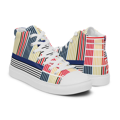 Women’s Lines high top canvas shoes