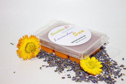 Lavender Sun - Cubos de soja derretidos de 2,5 oz