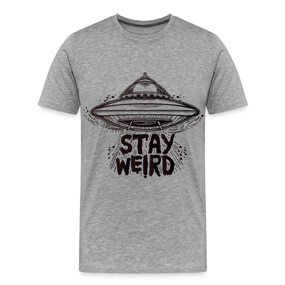 Men's Weird Premium T-Shirt - heather gray