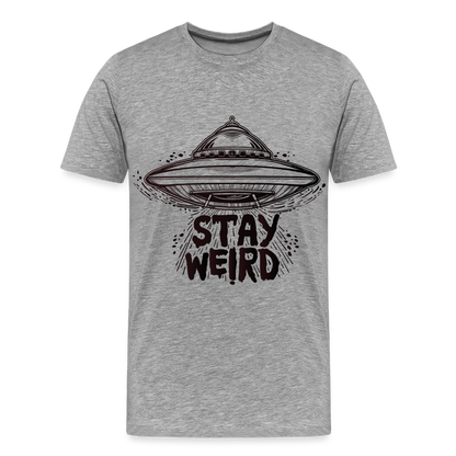 Men's Weird Premium T-Shirt - heather gray