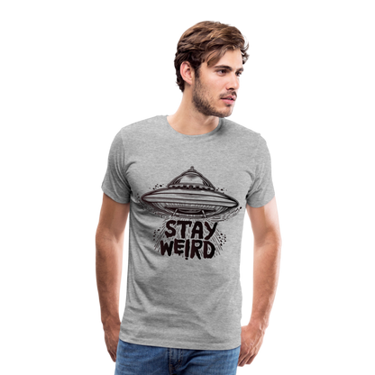 Men's Weird Premium T-Shirt - heather gray