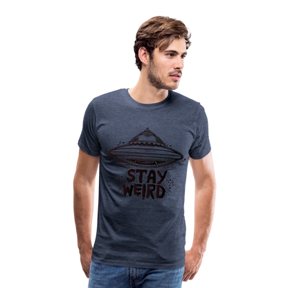 Men's Weird Premium T-Shirt - heather blue