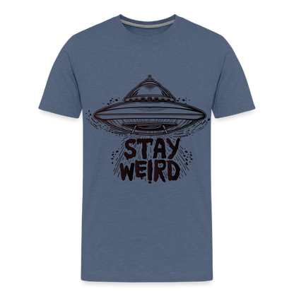 Men's Weird Premium T-Shirt - heather blue