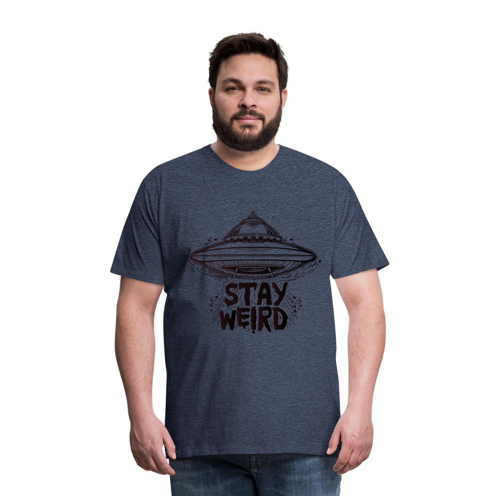 Men's Weird Premium T-Shirt - heather blue