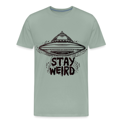 Men's Weird Premium T-Shirt - steel green